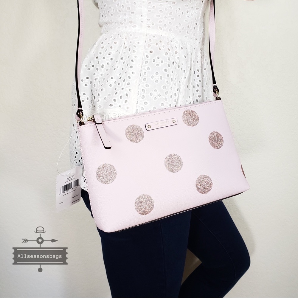 NWT Kate spade HANI Haven lane pink crossbody bag - Picture 2 of 7